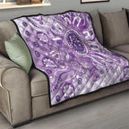 Australia Epilepsy Awareness Indigenous Quilt Butterfly Aboriginal Art - Aussie Hoodie