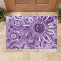Australia Epilepsy Awareness Indigenous Rubber Doormat Butterfly Aboriginal Art - Aussie Hoodie