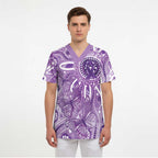 Australia Epilepsy Awareness Indigenous Scrub Top Butterfly Aboriginal Art - Aussie Hoodie