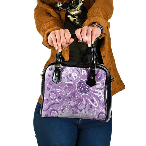 Australia Epilepsy Awareness Indigenous Shoulder Handbag Butterfly Aboriginal Art - Aussie Hoodie
