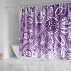 Australia Epilepsy Awareness Indigenous Shower Curtain Butterfly Aboriginal Art - Aussie Hoodie