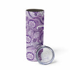 Australia Epilepsy Awareness Indigenous Skinny Tumbler Butterfly Aboriginal Art - Aussie Hoodie
