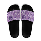 Australia Epilepsy Awareness Indigenous Slide Sandals Butterfly Aboriginal Art - Aussie Hoodie
