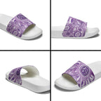 Australia Epilepsy Awareness Indigenous Slide Sandals Butterfly Aboriginal Art - Aussie Hoodie