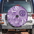 Australia Epilepsy Awareness Indigenous Spare Tire Cover Butterfly Aboriginal Art - Aussie Hoodie