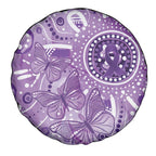 Australia Epilepsy Awareness Indigenous Spare Tire Cover Butterfly Aboriginal Art - Aussie Hoodie