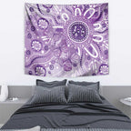 Australia Epilepsy Awareness Indigenous Tapestry Butterfly Aboriginal Art - Aussie Hoodie