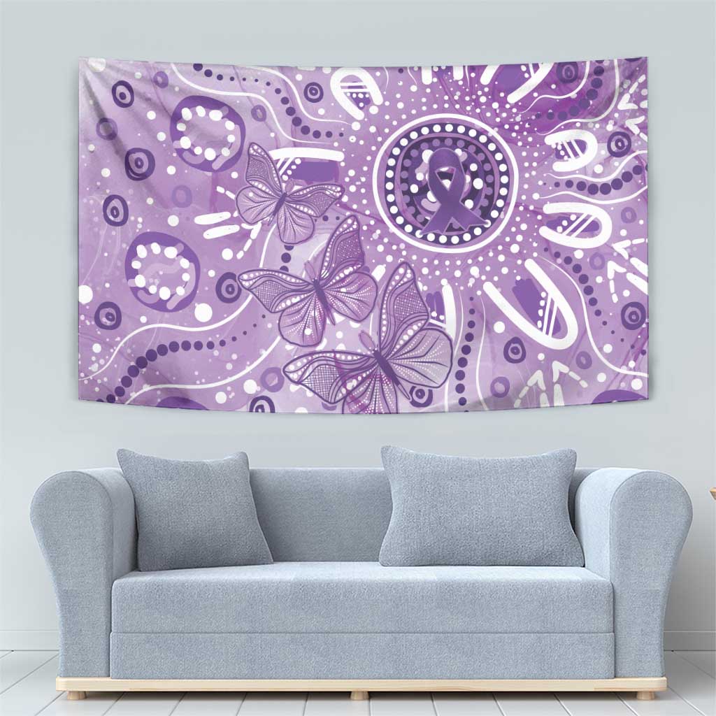 Australia Epilepsy Awareness Indigenous Tapestry Butterfly Aboriginal Art - Aussie Hoodie