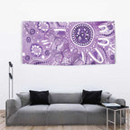 Australia Epilepsy Awareness Indigenous Tapestry Butterfly Aboriginal Art - Aussie Hoodie