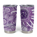 Australia Epilepsy Awareness Indigenous Tumbler Cup Butterfly Aboriginal Art - Aussie Hoodie