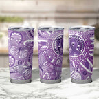 Australia Epilepsy Awareness Indigenous Tumbler Cup Butterfly Aboriginal Art - Aussie Hoodie
