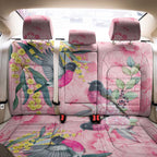 Birds and Floral Aussie Pink Robins Back Car Seat Cover Rosy Glow - Aussie Hoodie