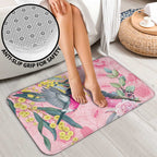 Birds and Floral Aussie Pink Robins Bathroom Set Rosy Glow - Aussie Hoodie