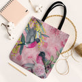 Birds and Floral Aussie Pink Robins Tote Bag Rosy Glow - Aussie Hoodie