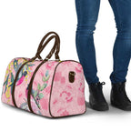 Birds and Floral Aussie Pink Robins Travel Bag Rosy Glow - Aussie Hoodie