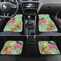 Birds and Floral Aussie Budgerigars Car Mats Mint Opal - Aussie Hoodie