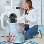 Galah Birds Australia Baby Blue & Pink Laundry Basket - Aussie Hoodie