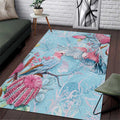 Galah Birds Australia Baby Blue & Pink Area Rug - Aussie Hoodie