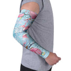 Galah Birds Australia Baby Blue & Pink Arm Sleeves - Aussie Hoodie