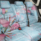 Galah Birds Australia Baby Blue & Pink Back Car Seat Cover - Aussie Hoodie