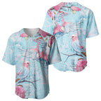 Galah Birds Australia Baby Blue & Pink Baseball Jersey - Aussie Hoodie