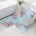 Galah Birds Australia Baby Blue & Pink Bathroom Set - Aussie Hoodie
