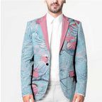 Galah Birds Australia Baby Blue & Pink Blazer - Aussie Hoodie