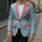 Galah Birds Australia Baby Blue & Pink Blazer - Aussie Hoodie