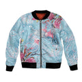 Galah Birds Australia Baby Blue & Pink Bomber Jacket - Aussie Hoodie