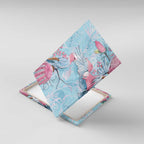 Galah Birds Australia Baby Blue & Pink Canvas Wall Art - Aussie Hoodie