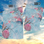 Galah Birds Australia Baby Blue & Pink Garden Flag - Aussie Hoodie
