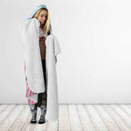 Galah Birds Australia Baby Blue & Pink Hooded Blanket - Aussie Hoodie