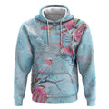 Galah Birds Australia Baby Blue & Pink Hoodie - Aussie Hoodie