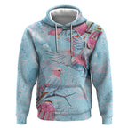 Galah Birds Australia Baby Blue & Pink Hoodie - Aussie Hoodie