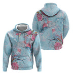 Galah Birds Australia Baby Blue & Pink Hoodie - Aussie Hoodie