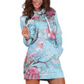 Galah Birds Australia Baby Blue & Pink Hoodie Dress - Aussie Hoodie