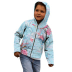 Galah Birds Australia Baby Blue & Pink Kid Hoodie - Aussie Hoodie