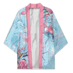 Galah Birds Australia Baby Blue & Pink Kimono - Aussie Hoodie