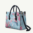 Galah Birds Australia Baby Blue & Pink Leather Bag - Aussie Hoodie