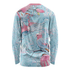 Galah Birds Australia Baby Blue & Pink Long Sleeve Shirt - Aussie Hoodie