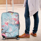 Galah Birds Australia Baby Blue & Pink Luggage Cover - Aussie Hoodie