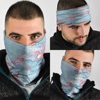 Galah Birds Australia Baby Blue & Pink Neck Gaiter - Aussie Hoodie