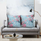 Galah Birds Australia Baby Blue & Pink Pillow Cover - Aussie Hoodie