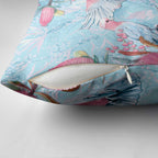 Galah Birds Australia Baby Blue & Pink Pillow Cover - Aussie Hoodie