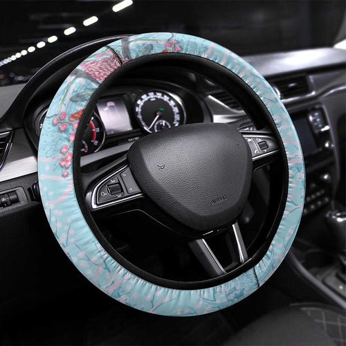 Galah Birds Australia Baby Blue & Pink Steering Wheel Cover - Aussie Hoodie