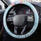 Galah Birds Australia Baby Blue & Pink Steering Wheel Cover - Aussie Hoodie