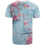 Galah Birds Australia Baby Blue & Pink T Shirt - Aussie Hoodie