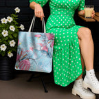 Galah Birds Australia Baby Blue & Pink Tote Bag - Aussie Hoodie