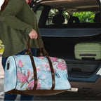 Galah Birds Australia Baby Blue & Pink Travel Bag - Aussie Hoodie