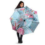 Galah Birds Australia Baby Blue & Pink Umbrella - Aussie Hoodie